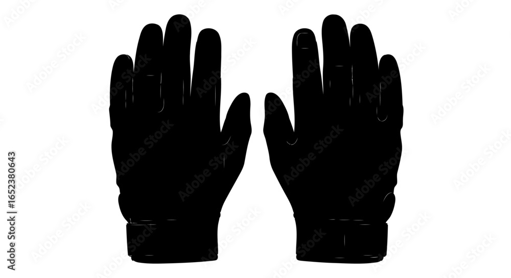 Obraz premium transparent background gloves versatile vector illustration for design projects