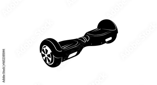 transparent background hoverboard vector modern selfbalancing scooter illustration