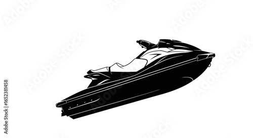 transparent background jet ski vector illustration perfect for design projects