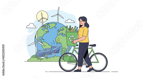 Eco-Friendly Lifestyle: Recycling and Sustainable Energy Practices
