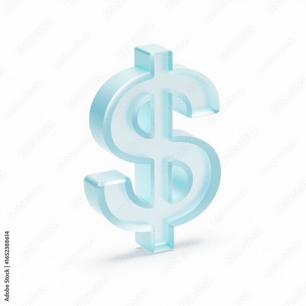 Fototapeta premium Dollar Symbol Icon