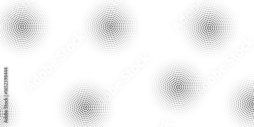 Dot pattern seamless background. Polka dot pattern template Monochrome dotted texture modern pattern. modern
