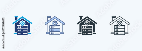 Data Warehouse Multiple Style Icon Collection