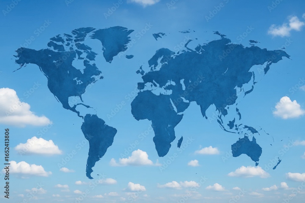 Obraz premium A Glimpse into Global Unity