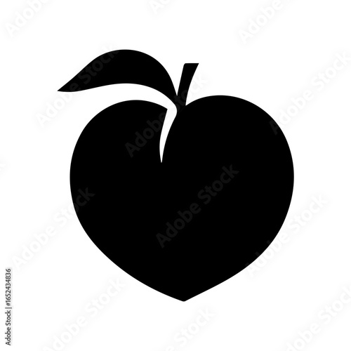 prunus glyph icon