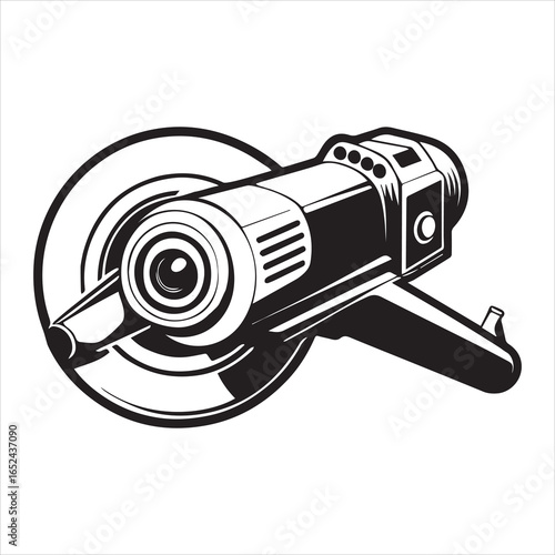 angle grinder power tool vector