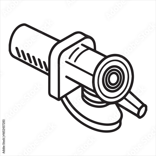 angle grinder power tool vector
