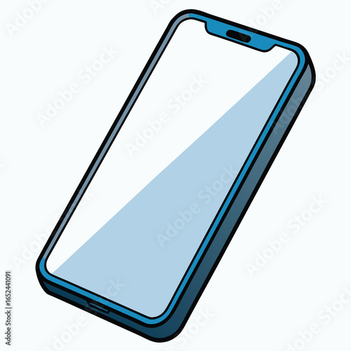 blank smart phone