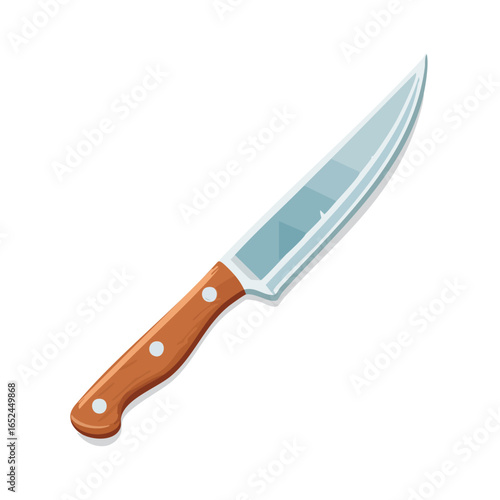 Knife Vector illustration with clean lines and bold shapes.