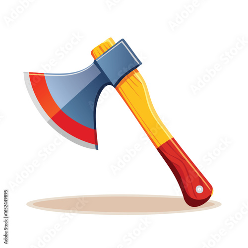 Axe Vector illustration with clean lines and bold shapes.