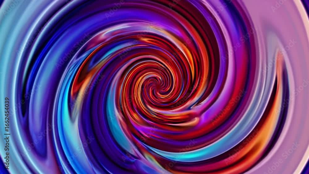 Abstract swirl in vibrant rainbow colors Abstract swirl in vibrant rainbow colors