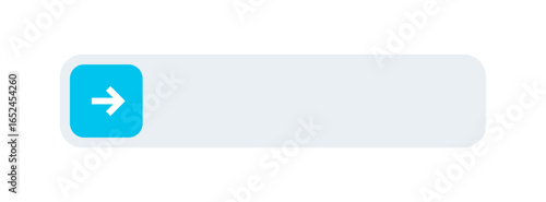 Modern bar design element in flat style. Simple web interface design.
