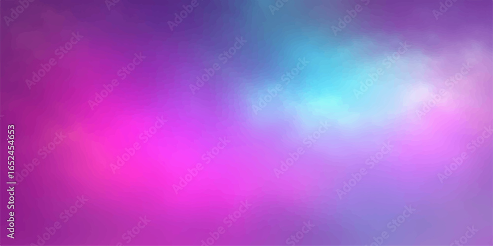 Fototapeta premium An abstract, colorful background with a vibrant purple and blue glow, featuring a blurred, textured design and flowing light patterns