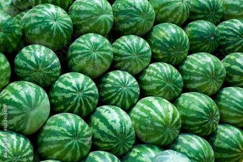 Watermelons at Uzbekistan market