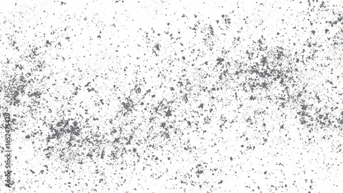 White textured surface with grunge black ink splatter creative background. Ink splatter abstract design with black spots on white textured background