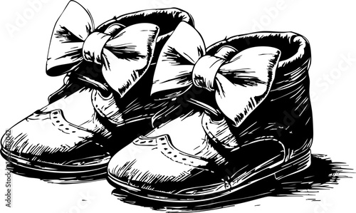 Delightful baby shower celebration with adorable booties home cozy setting close-up gift ideas