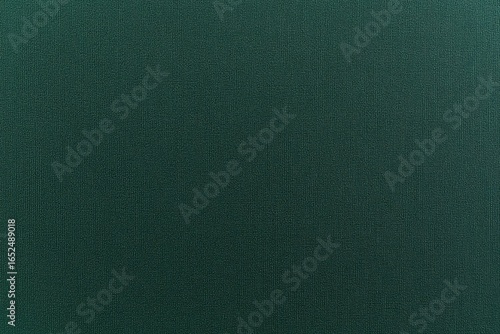 Dark Green Fabric Texture CloseUp Textile Backdrop Fine Grain Detailed Surface