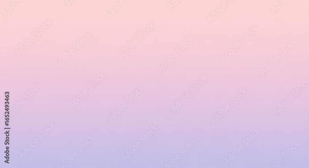 Fototapeta premium Soft pastel gradient from light pink to lavender purple