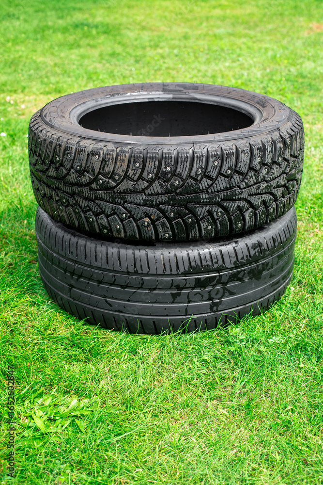 Obraz premium Stack of Sports Car Alloy