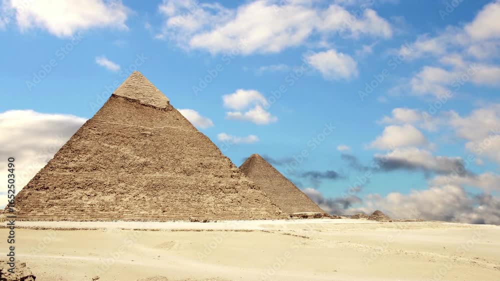 monument architecture tomb pyramid giza morning adventure day on backgrounds 4k illustration monument architecture tomb pyramid giza morning adventure day on backgrounds 4k illustration