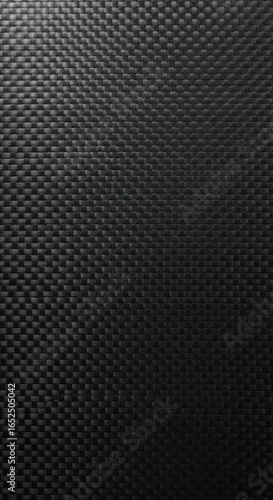 Wallpaper Mural Detailed close-up of black interwoven textured material with subtle light play Torontodigital.ca