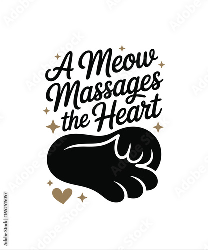 a meow massages the heart