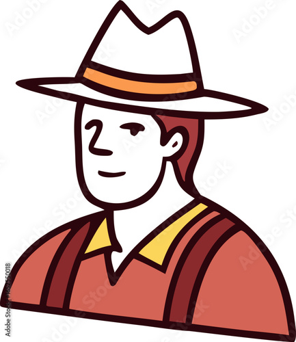 autumn farm svg icon