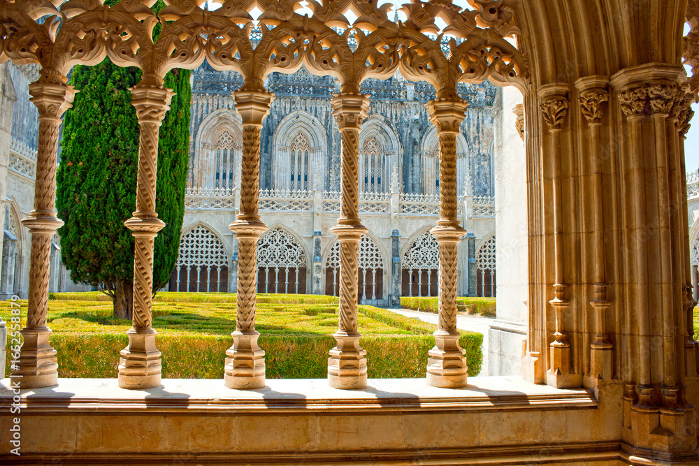 Fototapeta premium Royal Cloister of Batalha Monastery, Portugal
