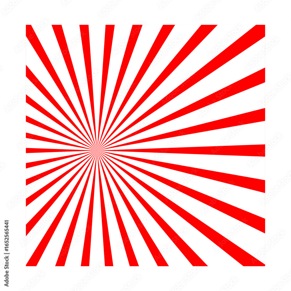 Fototapeta premium Sunburst Line Background