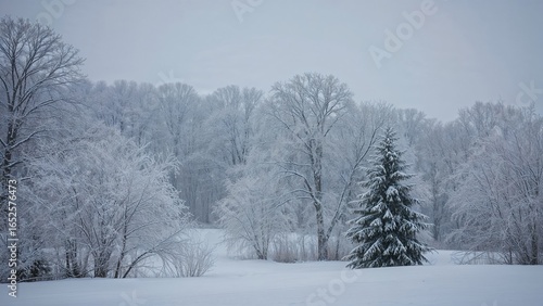 Wallpaper Mural Frosty nature scene showcasing winter snow Torontodigital.ca