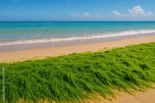 Wallpaper Mural Colors of Seaweed on the Shoreline Torontodigital.ca