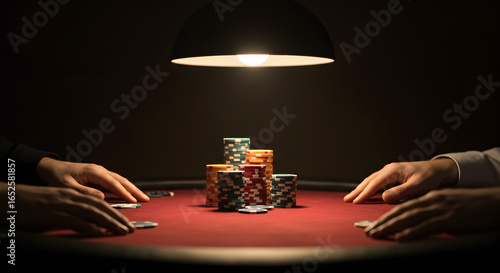 Intense Card Game PNG