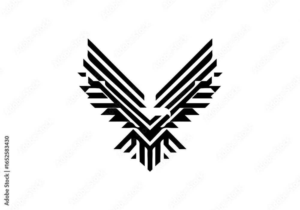 Eagle Geometric Hand Drawn Natural Illustration Vector Isolated by AZ for Books, Arts, Design and Decoration Graphic Asset Eagle Geometric Hand Drawn Natural Illustration Vector Isolated by AZ for Books, Arts, Design and Decoration Graphic Asset