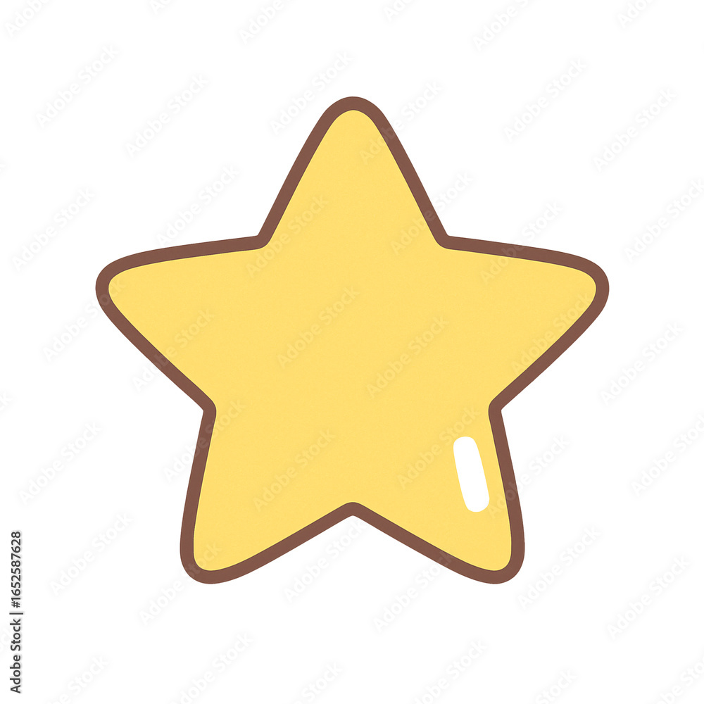 Fototapeta premium Christmas_Icon_Tree_Star.png