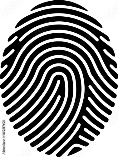 Unique fingerprint identification and security access concept