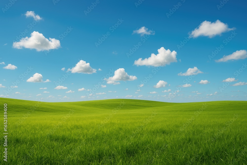 Obraz premium Warm season landscape featuring textured backdrop