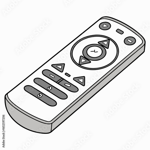 mobile phone isolated on white