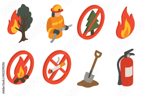 Wicker Basket Icons Set. Outline decorative wicker baskets for blankets with woven pattern and rope handle. Vector illustration of draped wicker baskets on transparent background.