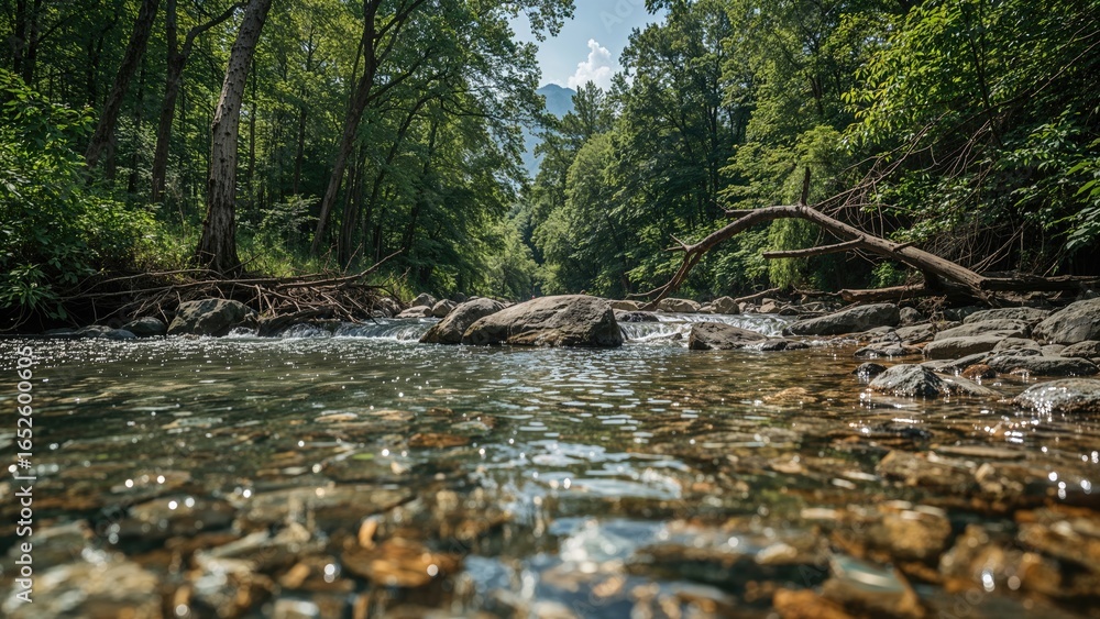 Fototapeta premium Small Untouched Waterway
