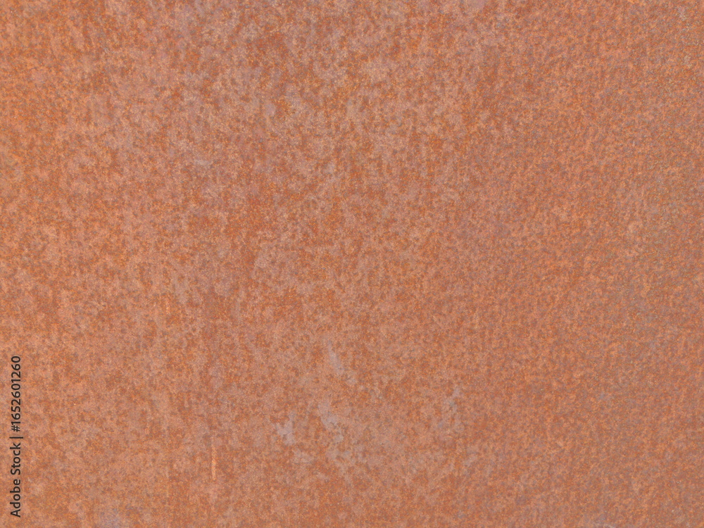 Fototapeta premium rusty iron sheet texture as empty rough relief monochromatic background, flat surface of oxidized metal copy space, rust on piece of iron