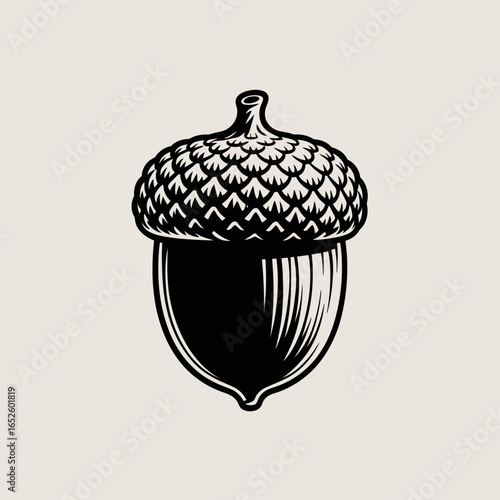 acorn and oak leaf