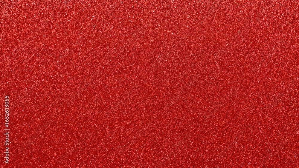 Fototapeta premium Metallic red shimmering gift wrap banner