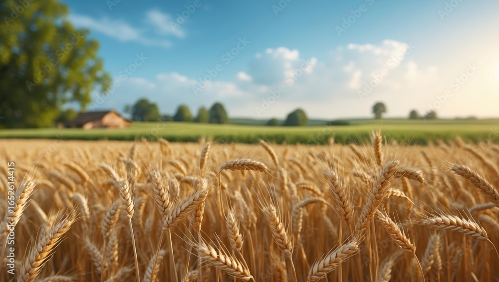 custom made wallpaper toronto digitalMature wheat crops ready for harvest as summer concludes
