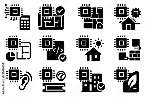 Ai icon vector calculation usage swap analyzer verifier daylight smart updater architect