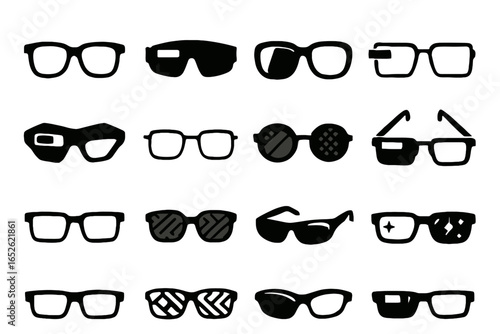 Futuristic vector smart sleek tint icon wraparound rimless arms glasses frame design