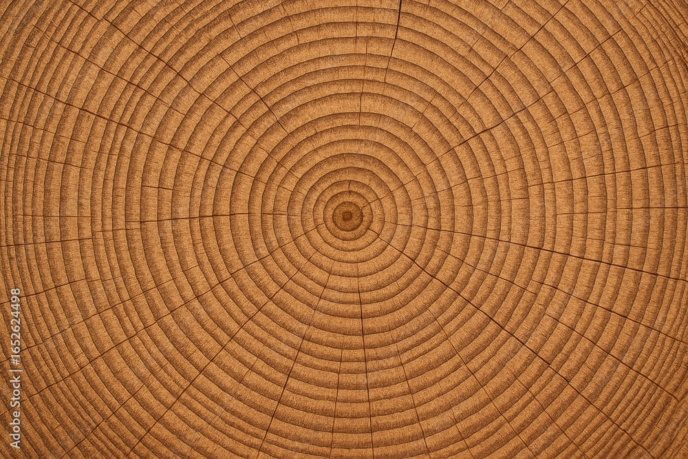 Fototapeta premium Close-up shot highlighting the texture of wood for background use