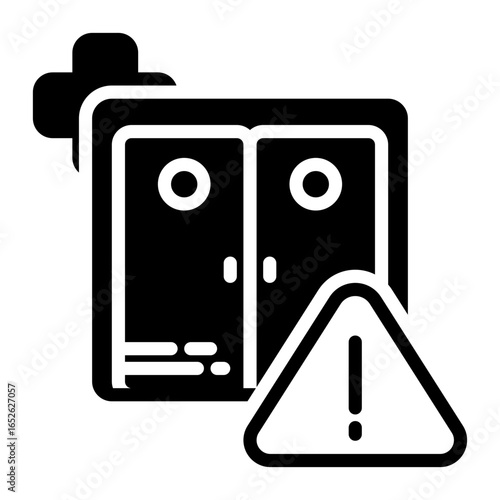ICU icon, glyph icon style