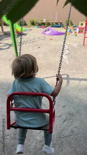 children on playground