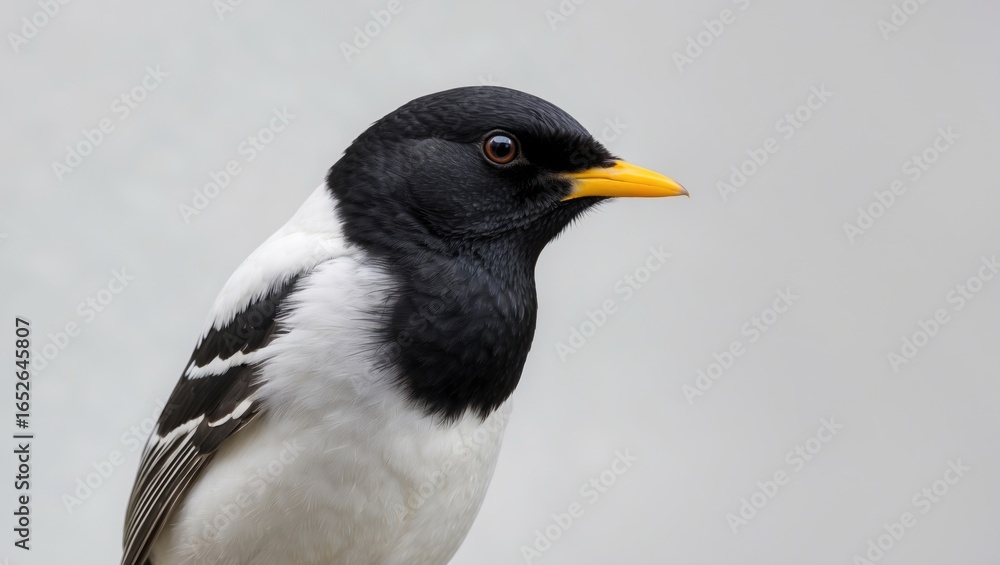Fototapeta premium Turdus merula: The Common Blackbird