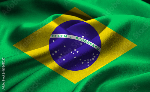 National pride and vibrant colors captured in Brazil's flag design